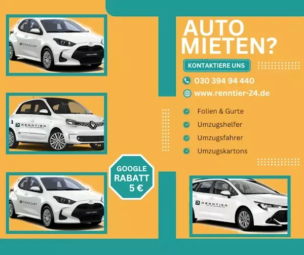 Autovermietung Renntier Berlin