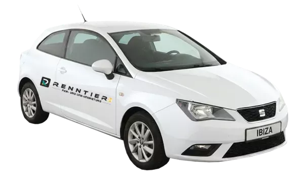 Seat Ibiza zu vermieten in Berlin.