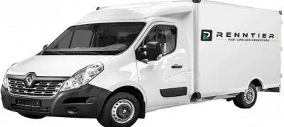 Renault Master Koffer zu vermieten.